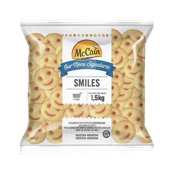 SMILES MCCAIN 6 bolsas de 1,5 kg